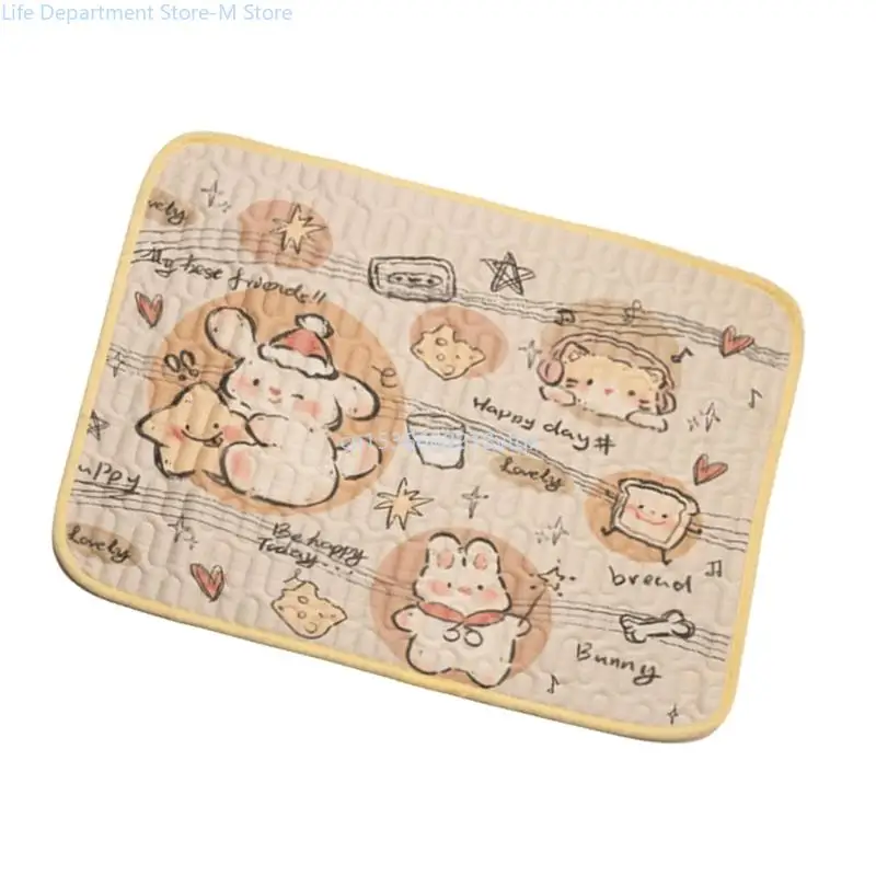 Cartoon Soft Aunt Flo Pad Absorbent Leak Proof Menstrual Mattress for Nighttime