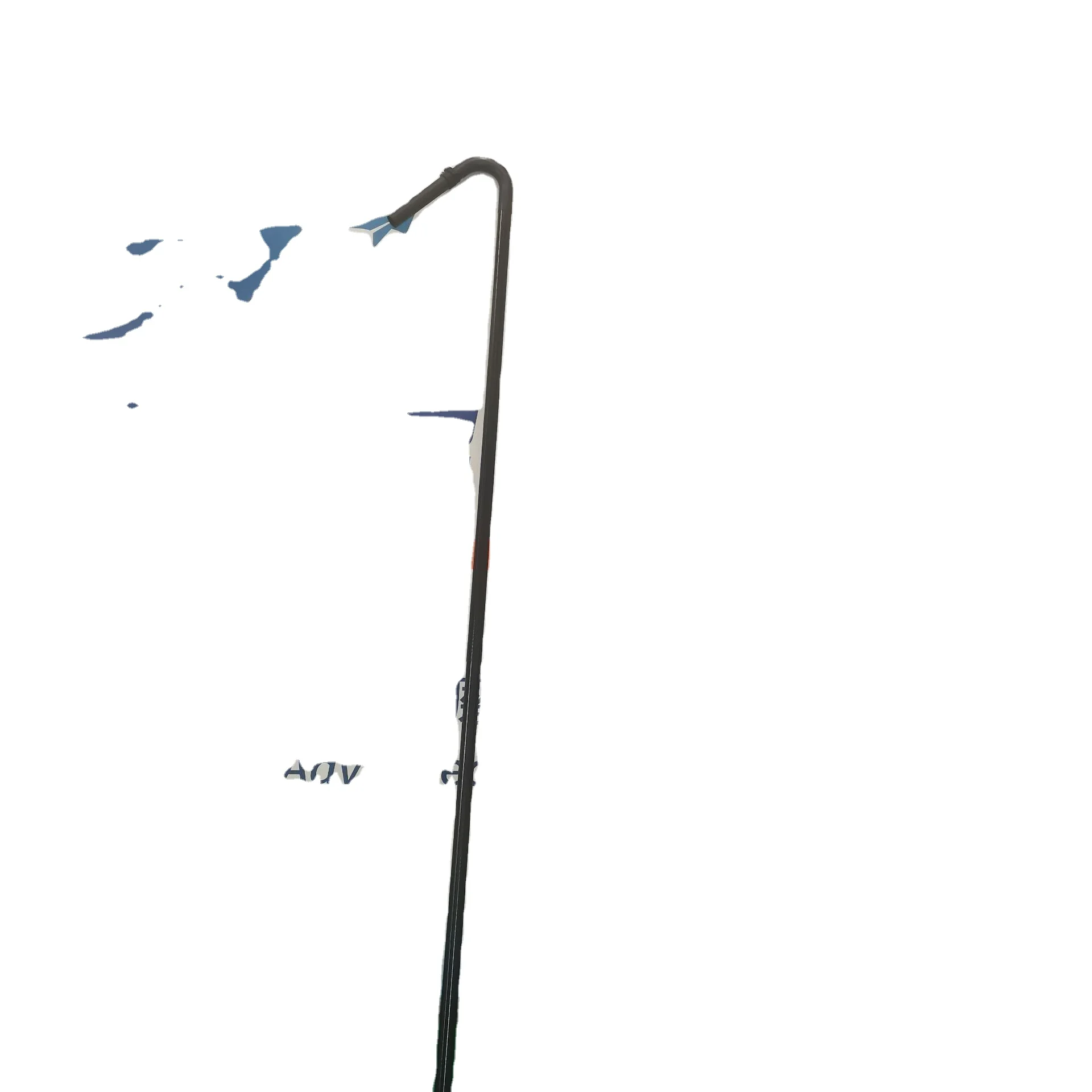 Roof Gutter Cleaning Pole Carbon Fiber Vacuum Poles for  House Gutter Cleaning Carbon Fiber Gutter Pole Set