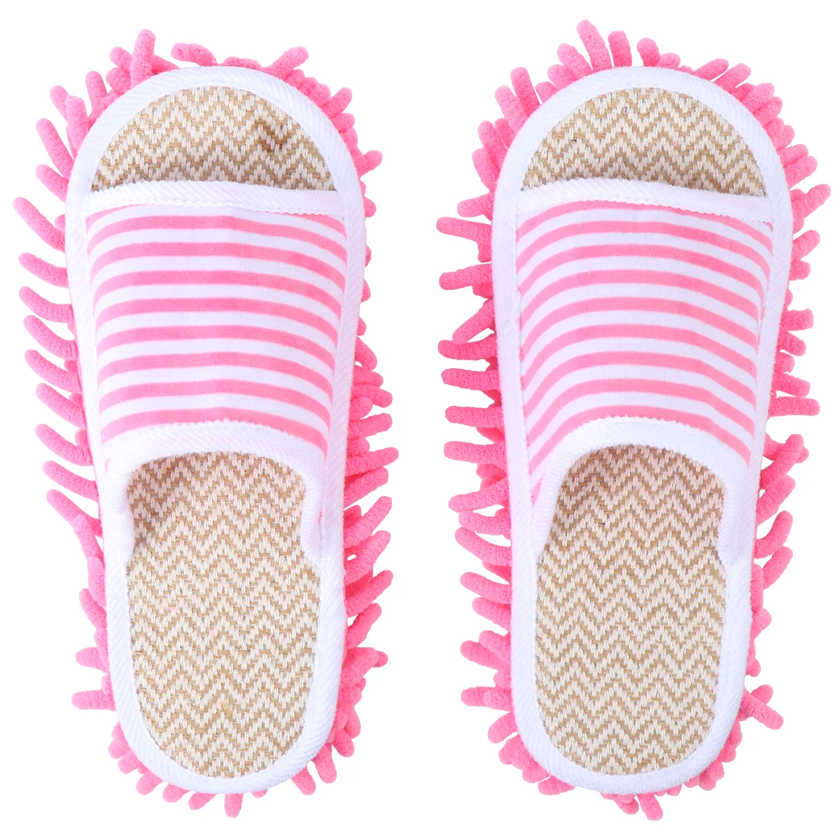 

Indoors Slippers Interior Cleaner Skidproof Sock Pink Cloth Miss Non-slip Socks