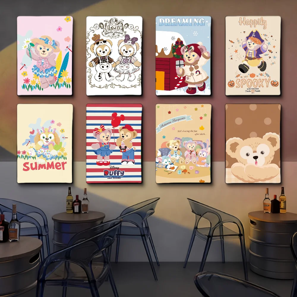 Duffy Family Movie Sticky Posters Whitepaper Sticker DIY Room Bar Cafe Posters Wall Stickers