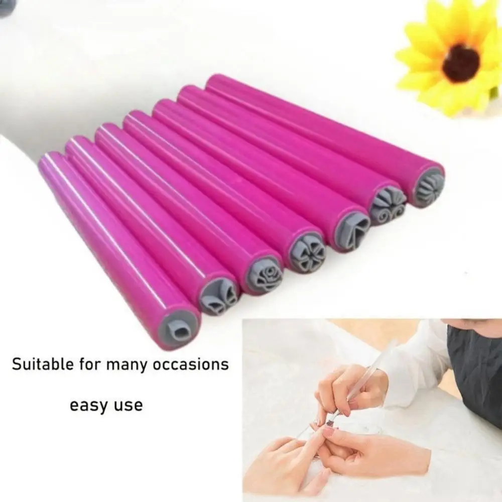 6/10Pcs Random Set Nail Art Stamp Pen DIY Floral Butterfly Nail Nail Dotting Tools Polishing Painting Drawing Manicure Tools