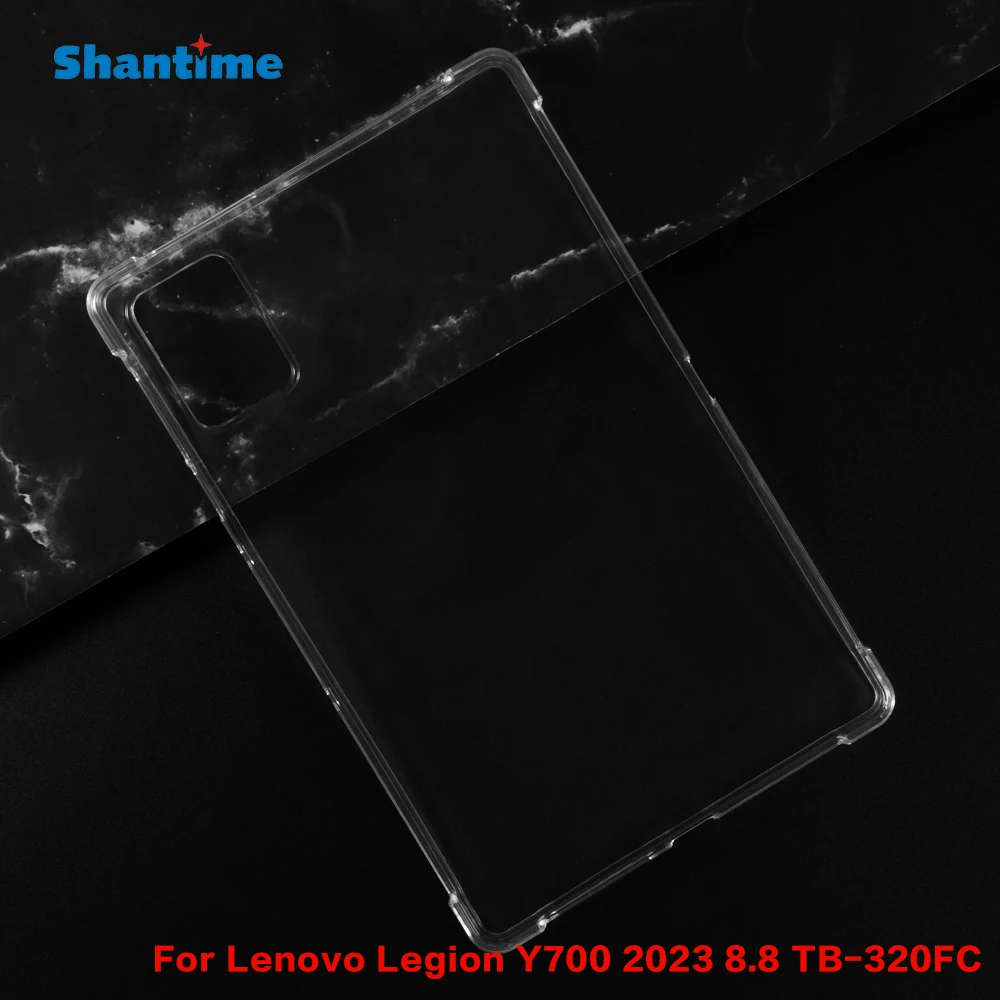 레노버 리전 Y700 2023 8.8 TB-320FC 젤 푸딩 폰 보호 후면 쉘, 리전 Y700 2023 8.8 TB-320FC 소프트 TPU 케이스