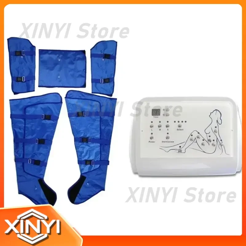 for Pressotherapy Vacuum Lymphatic Drainage Air Wave Pressure Compression Body Massager Waist Muscle Relaxation Leg