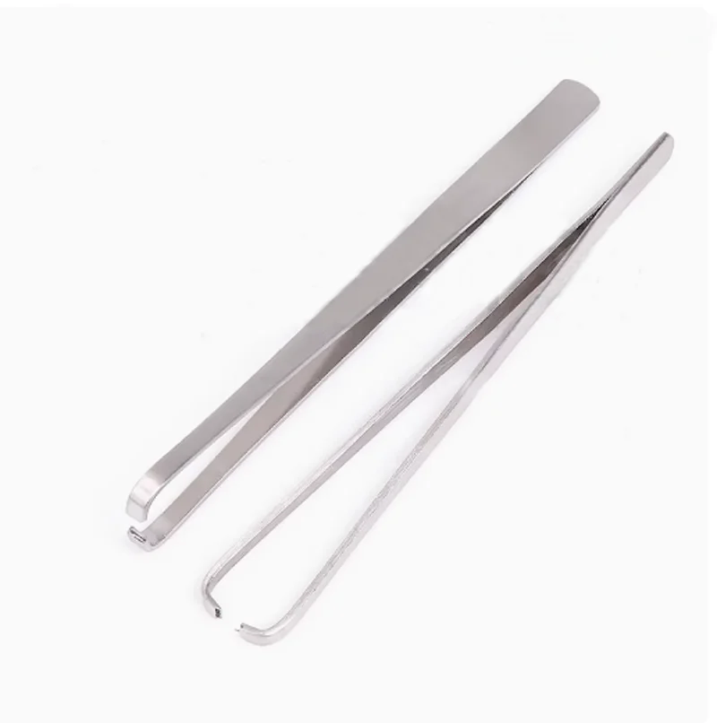 

Hand tweezers stainless steel thickened pins, hands, tweezers, auxiliary tools DIY tweezers, sticky drilling tweezers