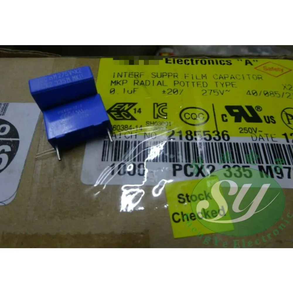 

20PCS MKP 0.1uf/275vAC 100nf 104 New 15mm Film Capacitor