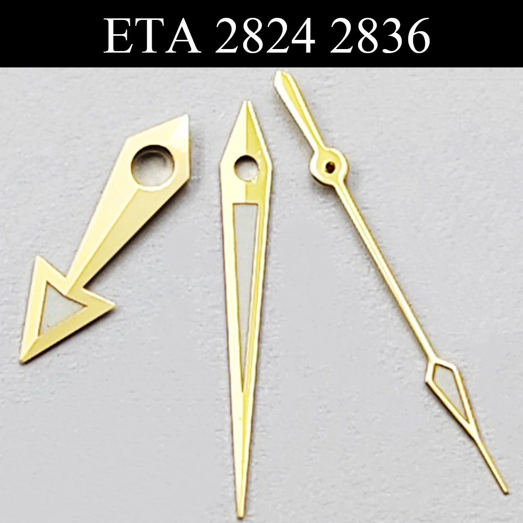 Watch Hands Green Luminous Fit NH35 NH36 ETA2824 2836 Miyota 8215 8205 821A DG2813 Automatic Movement Accessories Parts - view 4