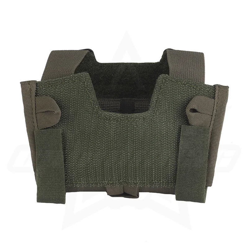 High-Performance Helmet Battery Pack - Versatile Auxiliary Bag, Elastic Strap Design for Hunting and Outdoor Use