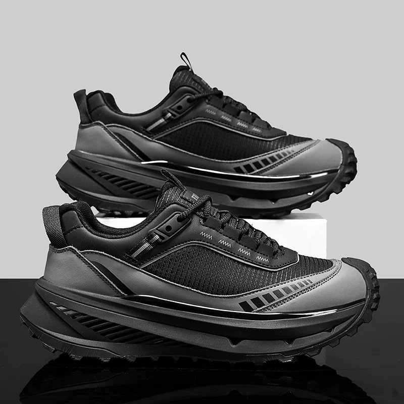 

Men's Walking Training Shoes, Hiking Shoes, Lightweight, Casual, Anti-slip Sports Shoes, Breathable Mesh Men's Sports Shoes