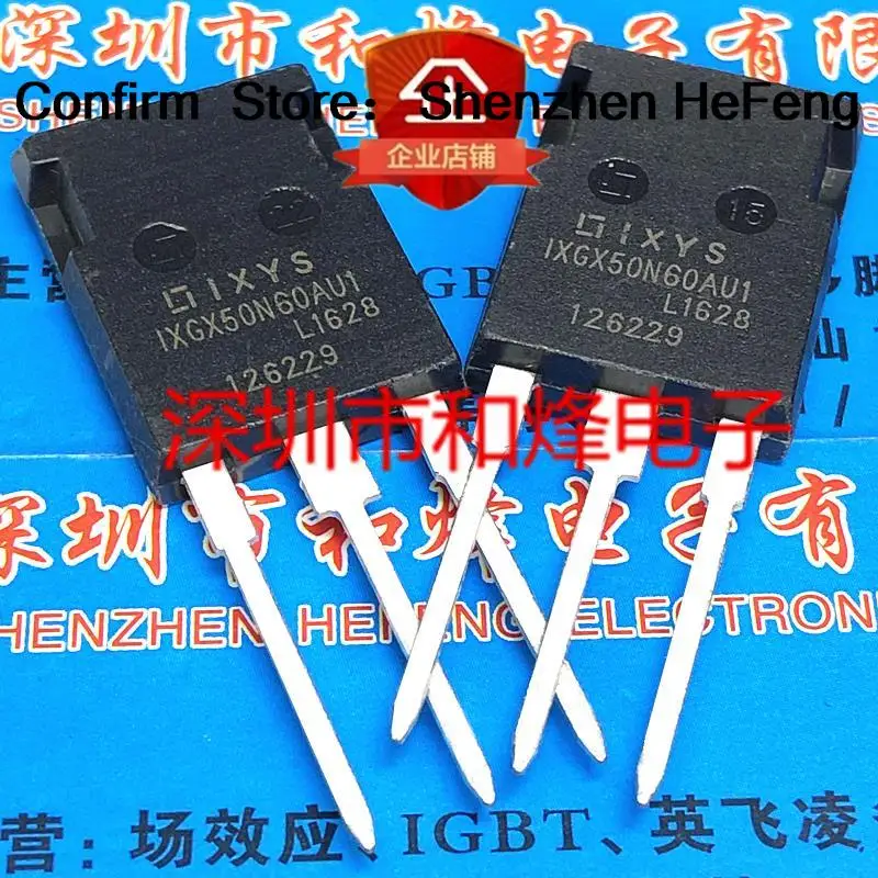 5PCS-10PCS IXGX50N60AU1  TO-247 IGBT600V 75A  NEW AND ORIGINAL ON STOCK