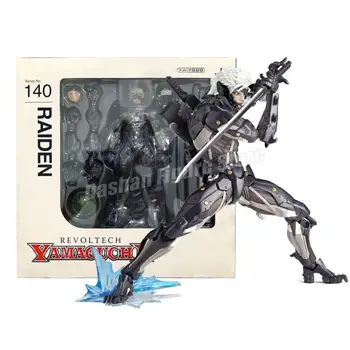 海洋堂 Revoltech Metal Gear Rising: Revengeance 可動人偶 雷電 PVC 可動收藏品 Solid Snake Jack 模型玩具 12 最佳銷售 金屬齒輪可動人偶 - №4