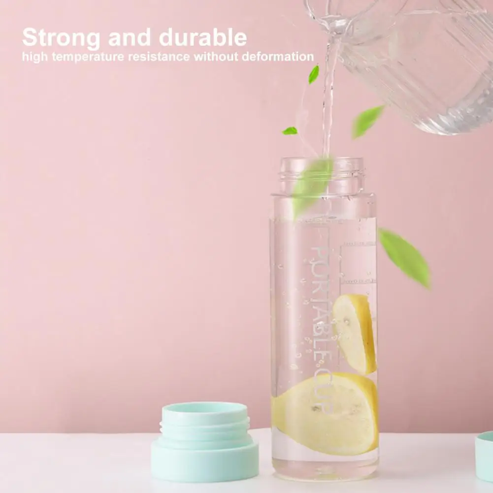 Water Cup Practical Transparent Style Drinking Jug Easy to Clean Water Bottle Transparent Style Water Cup Sports Supply