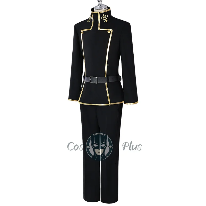 زي كود Geass التأثيري Lelouch Lamperouge وCC لعب الأدوار زي موحد عالي الجودة للرجال والنساء Comic Con