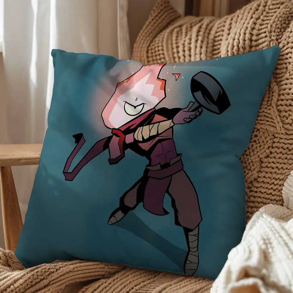 Swordsman game cool Alucard Dead Cells Pillow Case Living Room Sofa Cushion Cover Suitable For Home Bedroom Room Decoration