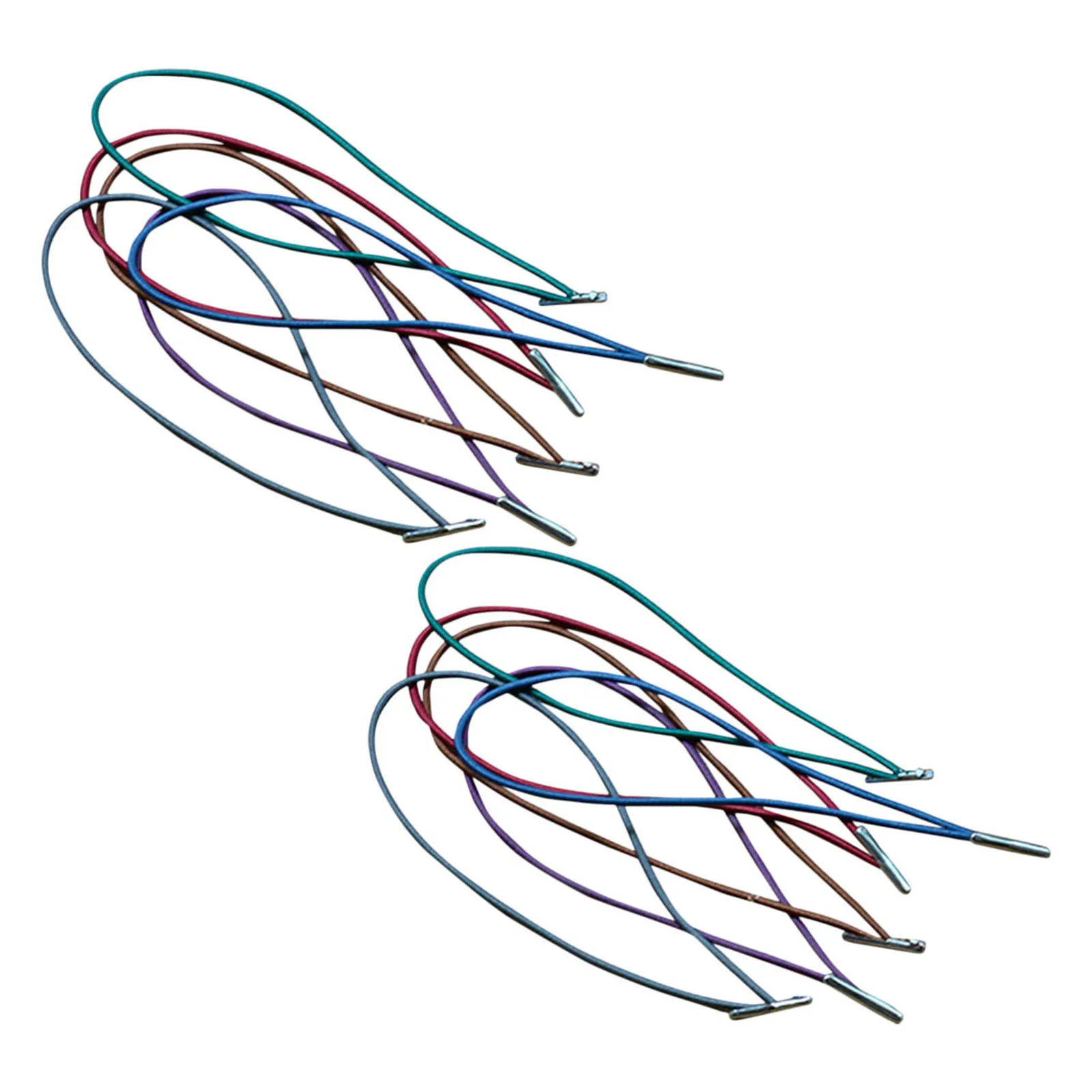 

12pcs Notebook Strap Elastic Band For Cover Wrap Stretchy Journal Spring Band Travel Planner Organizer