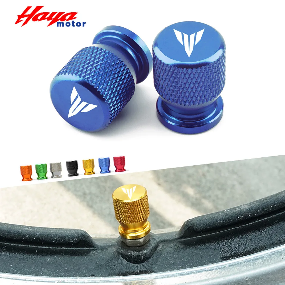 For YAMAHA MT03 MT07 MT09 MT10 MT25 Tire Bouchon Tyre Valve Cap Air Port Covers MT 03 07 09 10 25 MT-03 MT-07 MT-09 MT-10 MT-25