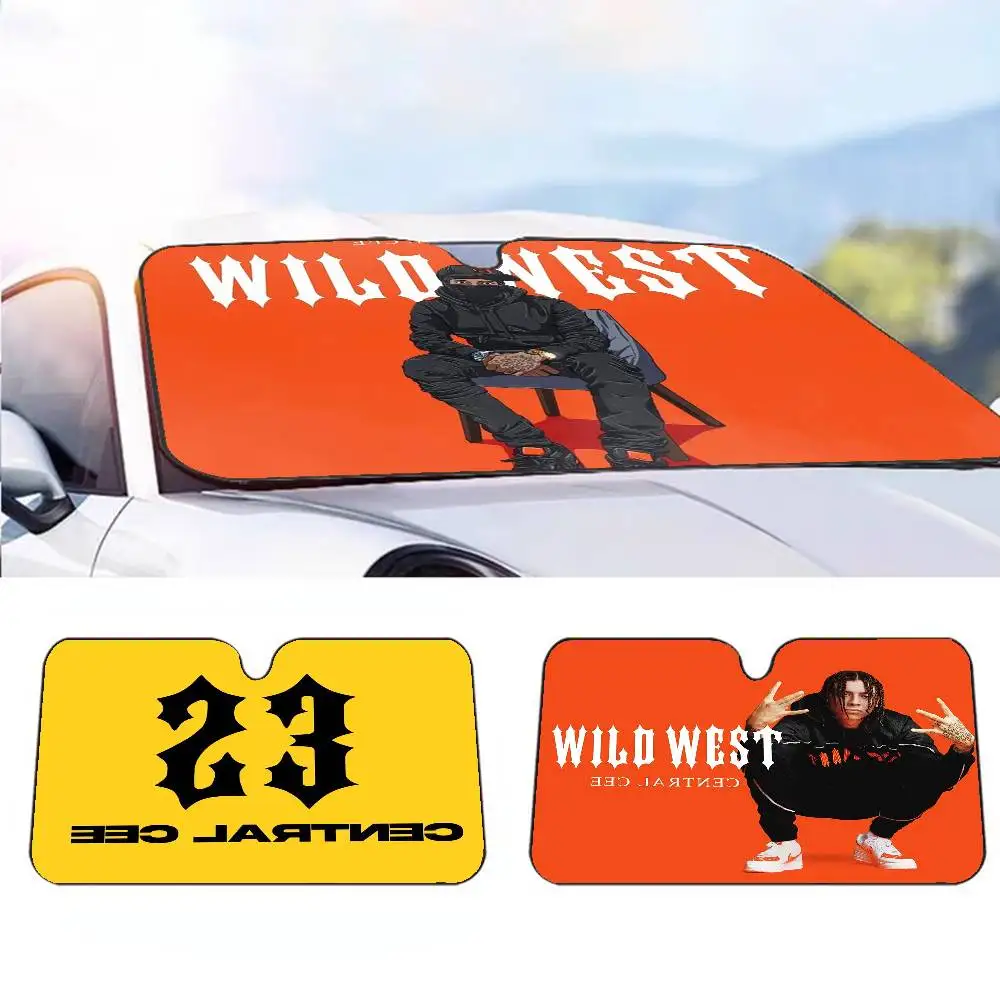 

C-Central C-Cee 23 UK Rapper Car SunShade Parasol Car Windshield Sun Shade UV Protection and Interior Cooler