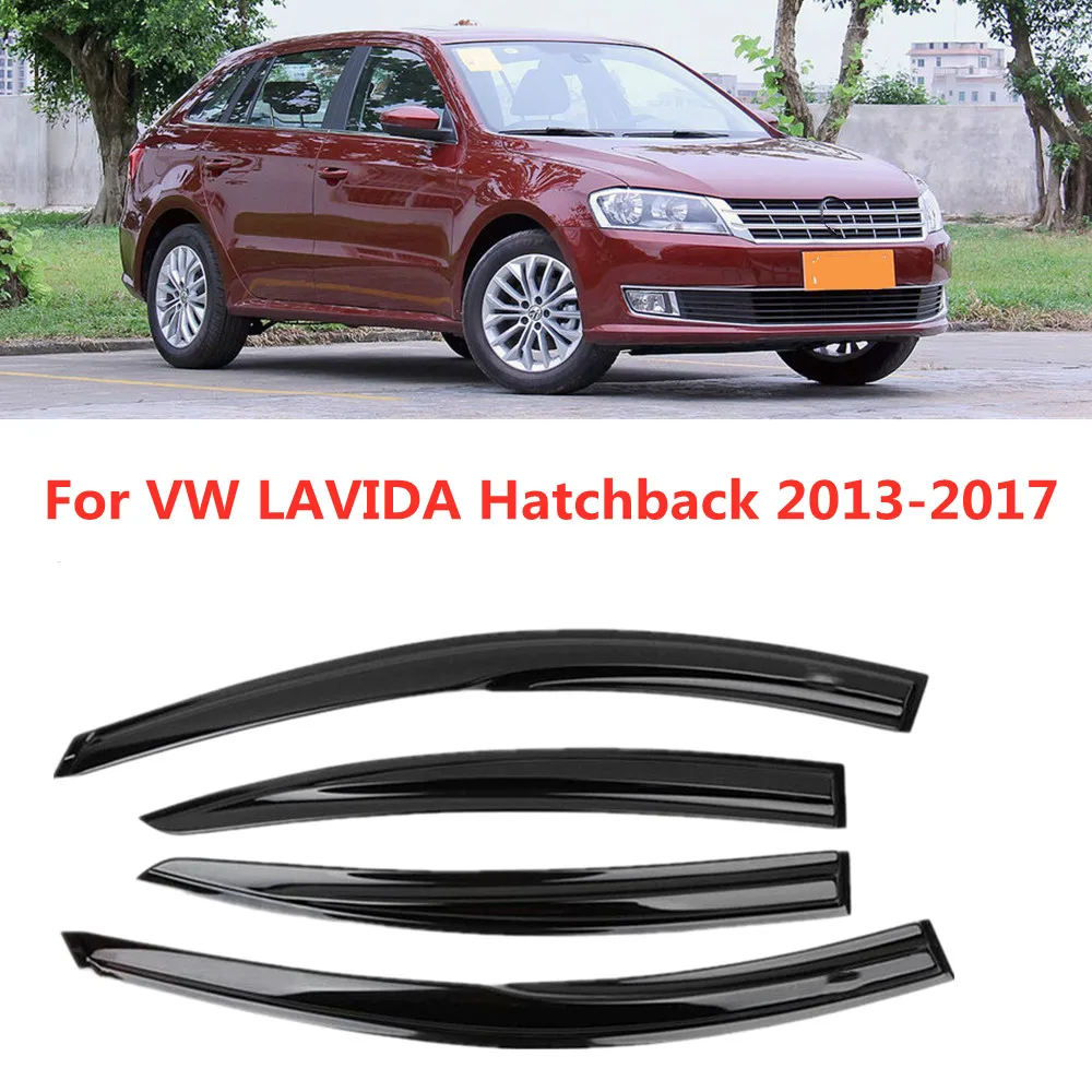 

Автомобильные аксессуары для VW LAVIDA Hatchback 2013-2017, оконные козырьки, защита от дождя, солнца, ветра, дефлектор, всепогодный экран, литье, отделка