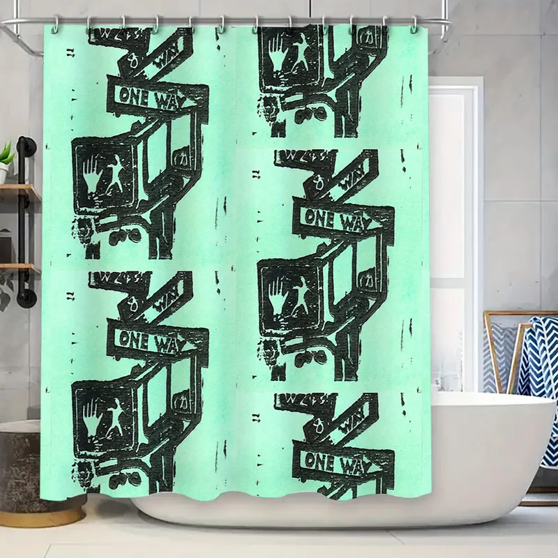 

Занавеска для душа в ванной комнате, винтажный фермерский дом, прибрежная природа, цветочный узор, водонепроницаемая ткань, декор