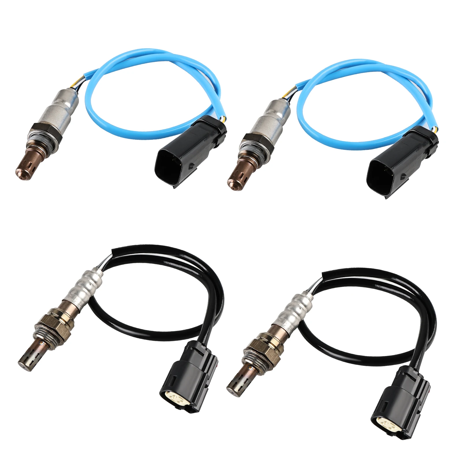 

4PCS O2 Oxygen Sensor Upstream Downstream for Ford Escape, Fusion, Flex, Explorer, F-150, Mustang, Edge 3.0L 3.5L 3.7L V6