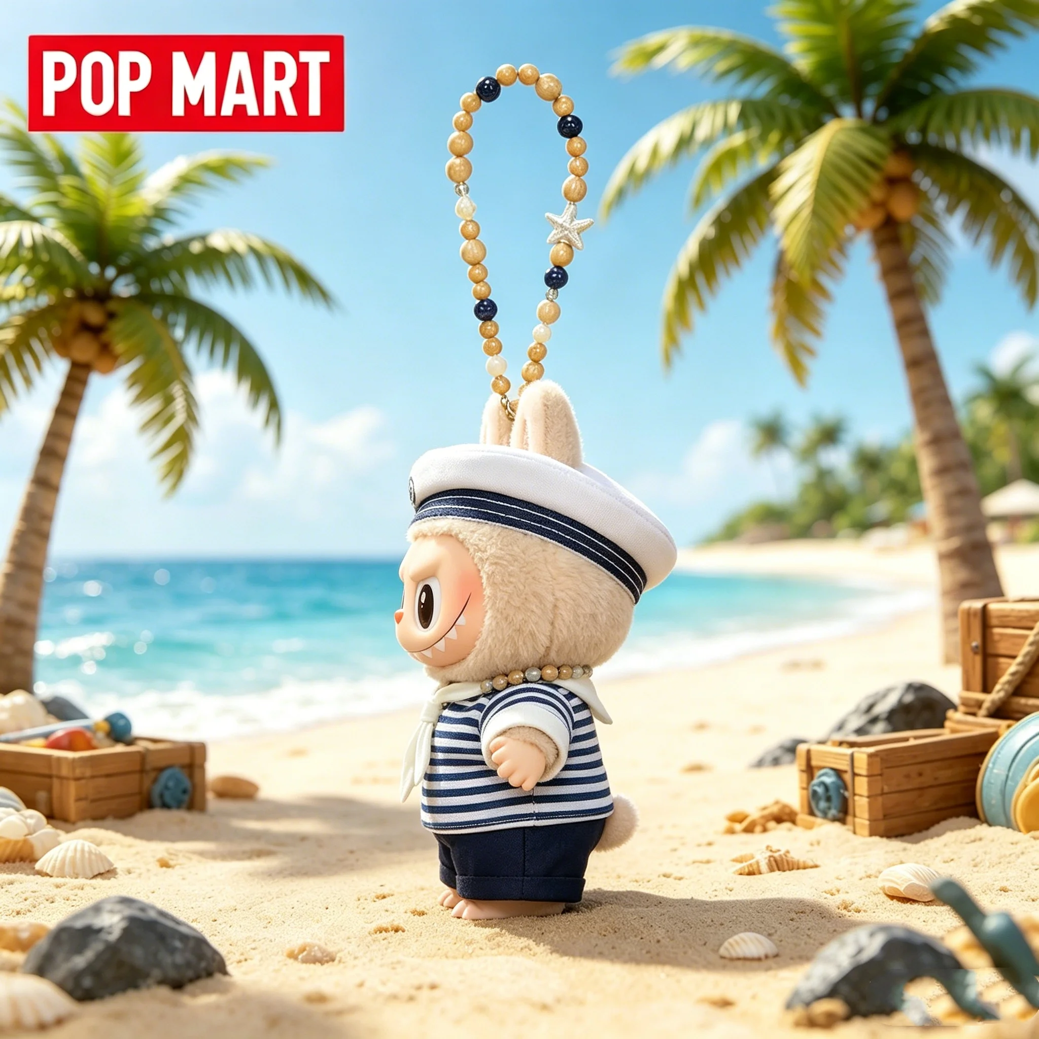 POP MART LABUBU The Monsters Devliegende Series Sailor Trendy Caja Misteriosa Figura de Acción Anime Caja Sorpresa Juguetes Modelo Adorno Muñeca