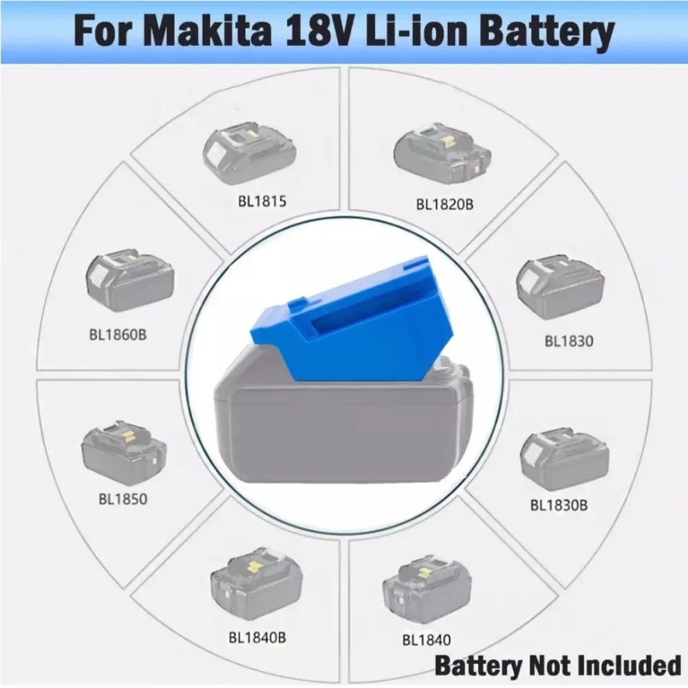 Imagem -04 - Adaptador Conversor para Bateria de Íon-lítio Makita de 18v para se Encaixa em Bicicletas Stacyc Acessório de Ferramenta de 12 e 16 sem Baterias e Ferramentas 1x