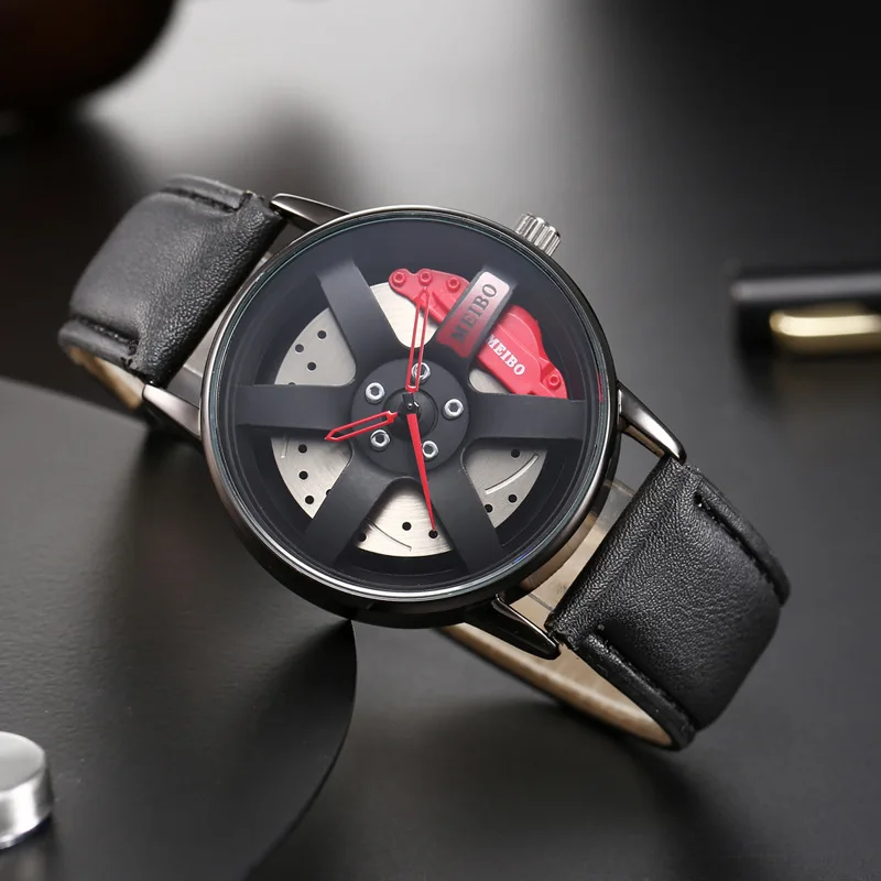 Wheel Watch Sports Quartz Watch Men's Watch