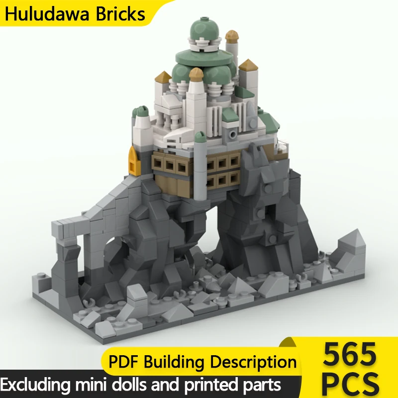 

Medieval Castle Model MOC Building Bricks Strategic Fortress Center Modular Technology Children Holiday Gifts Assemble Toys Suit