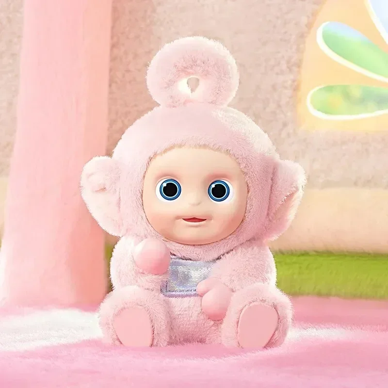 POP MART Teletubbies Vibrancy Series Blind Box Mystery Box Kawaii Ornaments Figurines Home Decor Desktop Model Dolls Gilrs Gift