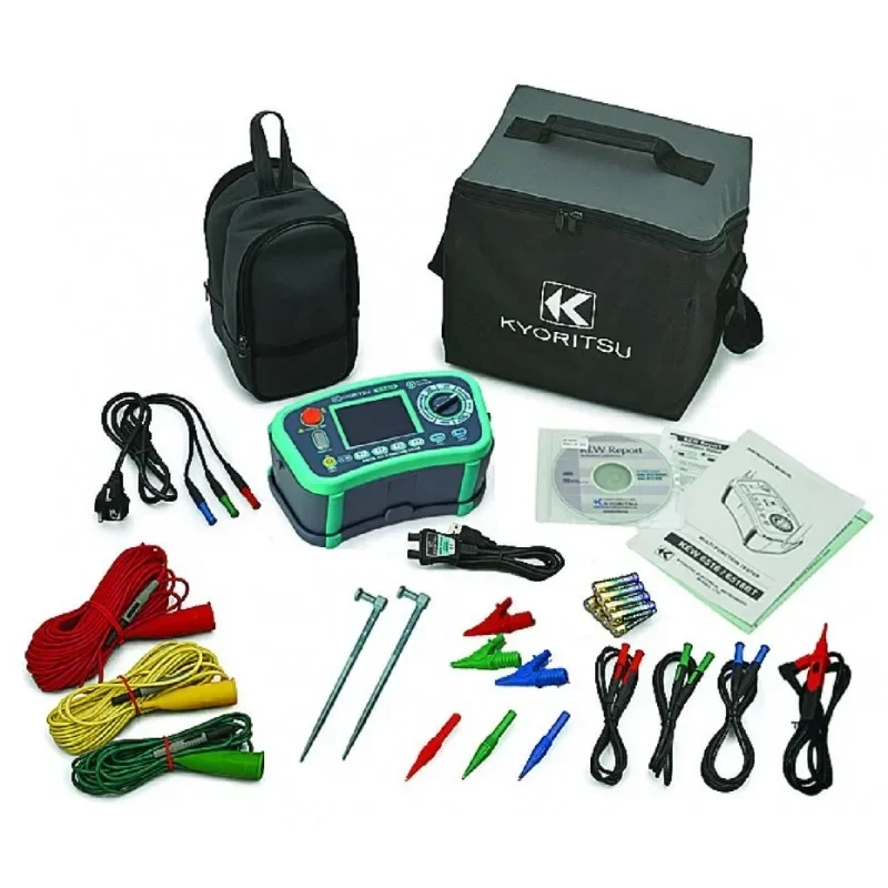 Nuevo Probador de Instalaciones Multifunción Kyoritsu KEW 6516 con Amplio Rango de Corriente de Prueba
