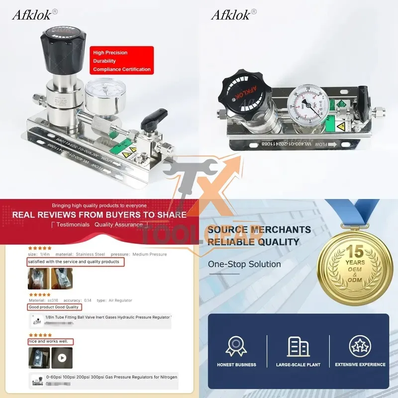 2026hotsale* Industrial Control System for Chemical Production/Lab Semiconductor Manufacturing with Pressure Gauge Valve