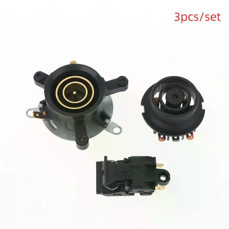 [MOA]3Pcs Electric Kettle Base Thermostat Temperature Control Switch Connector Coupler Socket Electric Kettle Accessories[MOA]