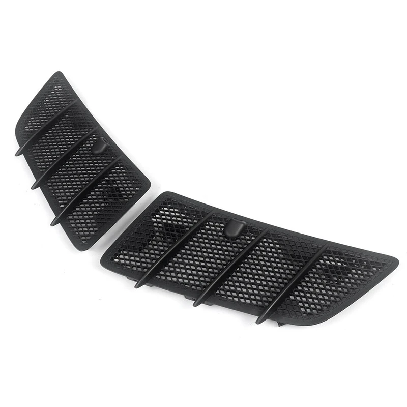 1Pair Hood Air Vent Grille Cover For Mercedes-Benz ML GL-Class W164 2007-2012 ML320 350 ML63AMG GL350 Radiator Vent Grid