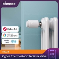 SONOFF TRVZB Zigbee Thermostatic Radiator Valve Smart Home Heating Frost Protection Remote Group Control via eWeLink Zigbee2mqtt