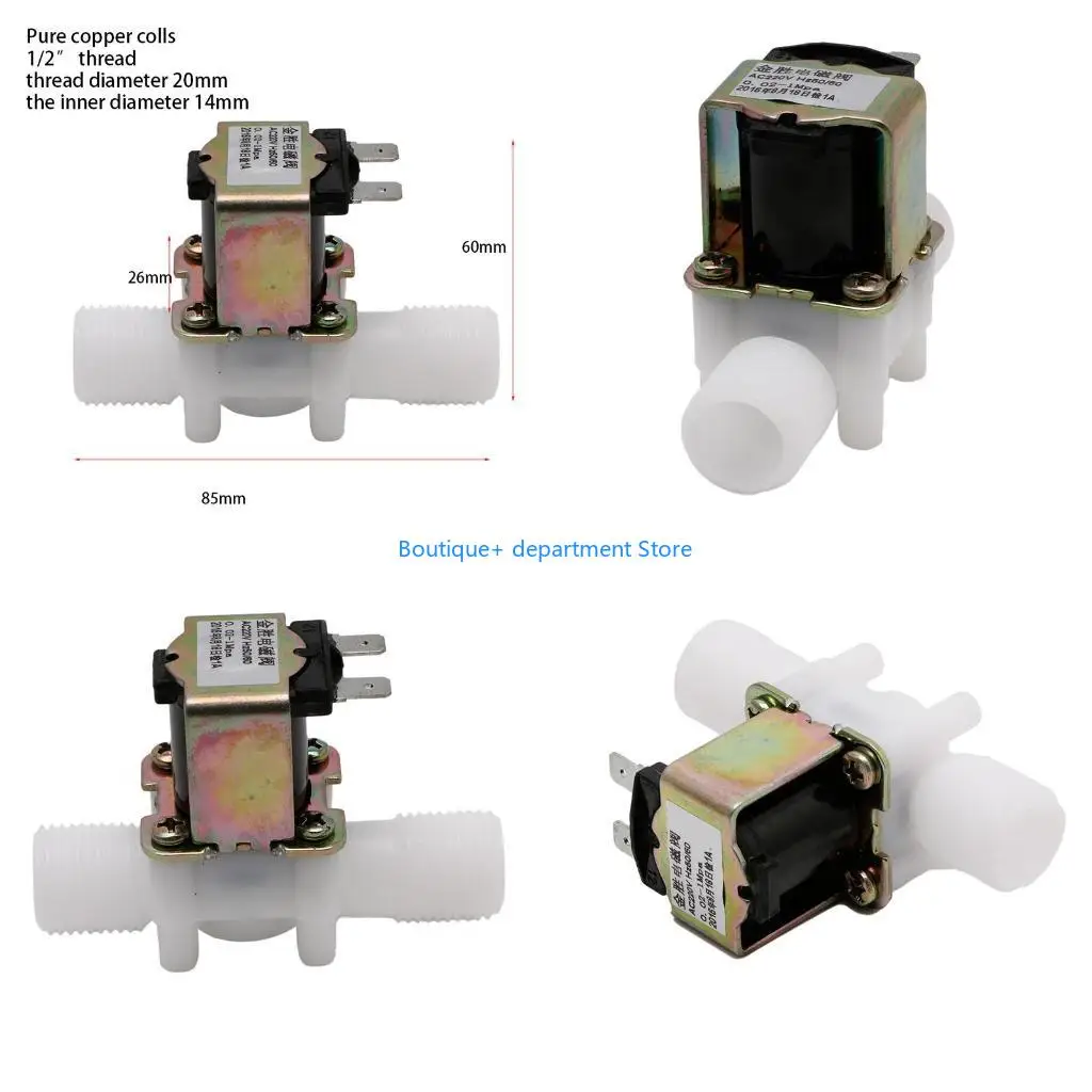 

E1PD AC220V Electric Solenoid for Valve N/C Water Air Inlet Switch N/C