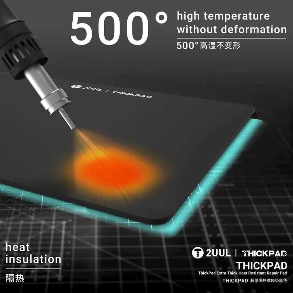 2UUL ST86 ThickPad Extra Thick Heat Resistant Repair Pad