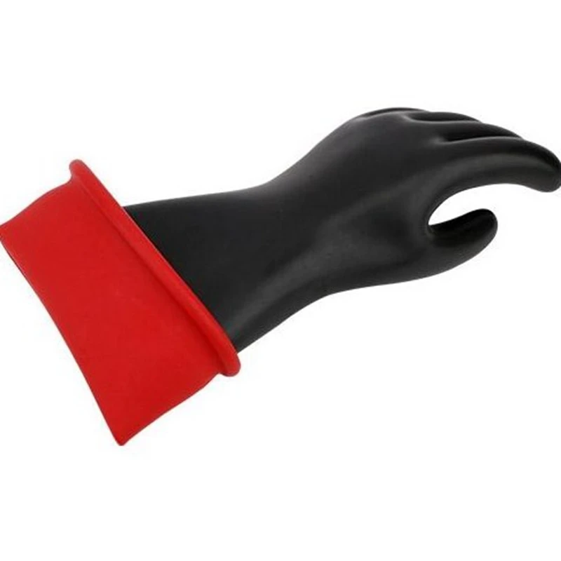 

2025Cheap Price Rubber Electrical Insulated Gloves 10KV Class 1 English Label Edged Cuff Safety Hand Electrical Gloves 33kv