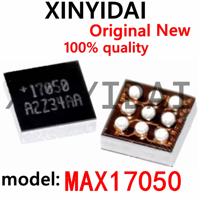 

10pcs/Lot Original MAX17050 17050 MAX17050X+T10 BGA9 Battery power detection IC