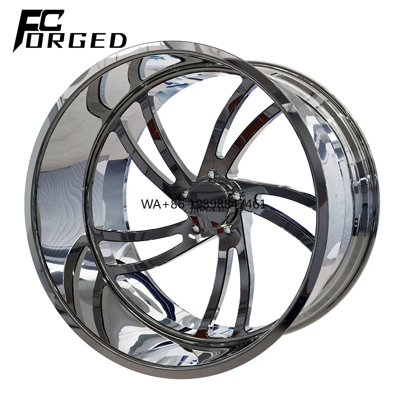 

Custom Forging Wheels 5x114.3 5x120 5x108 High-end Polished Finish Aluminum Alloy Wheels Car Wheels for Sports Car Car Upgrades