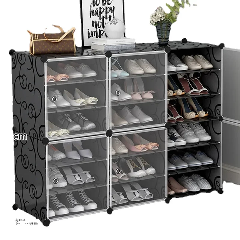 

Rack Shoe Cabinet Organizer Storage Shelf Display Plastic Closet Holder Shoe Shelf Zapateras Organizador Entrance Hall Furniture