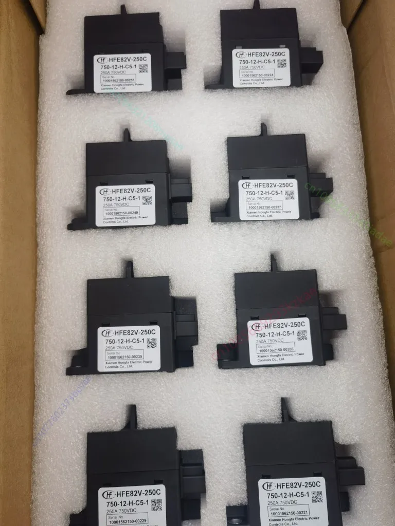 New energy vehicle contactor HFE82V-250C 750-12-H-C5-1 750V250A relay