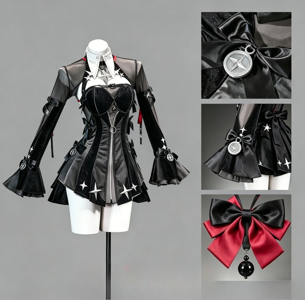 

ZZZ Zenless Zone Zero Ramiel Cosplay Costume Female Game Character Dress Halloween Carnival Outfit Role Play Clothes Onicos