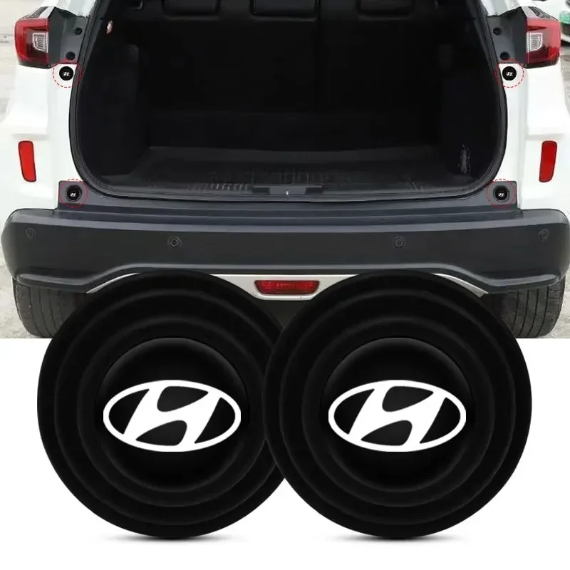 4 قطعة باب السيارة للصدمات عازلة ملصقات اكسسوارات السيارات لشركة هيونداي إلنترا ستاركس فيرنا سولاريس HB20 رينا فيلوستر باليسيد #4