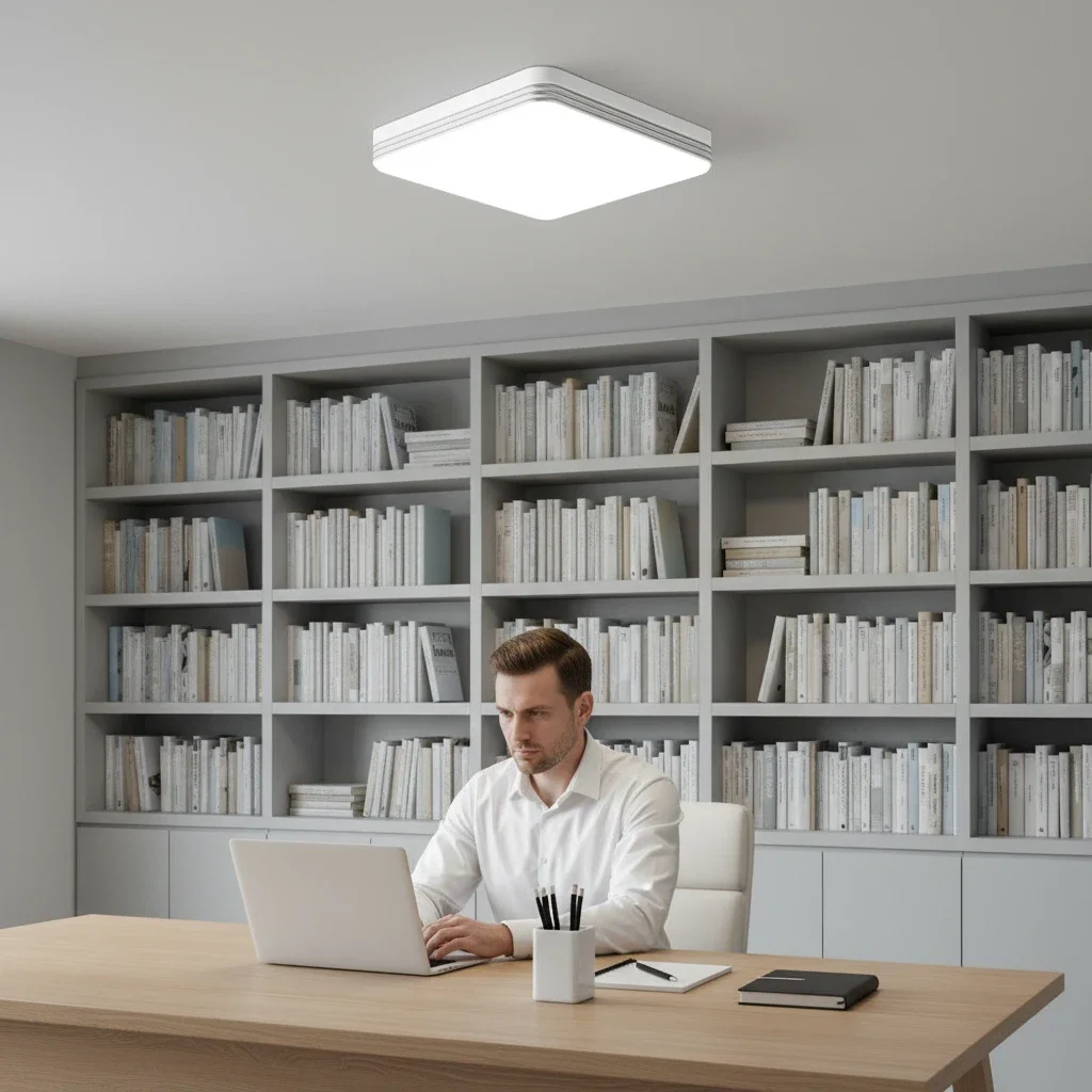 

Современный светодиодный потолочный светильник 220 В, пыленепроницаемый, водонепроницаемый, защита от комаров, три доказательства, освещение для гостиной, спальни, балкона