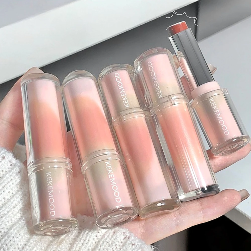 ピーチティーゼリーリップスティック |   デュアルテクスチャーバームグロス |   色が変わる、長時間持続する保湿とふっくら感（ラインを最小限に抑える）