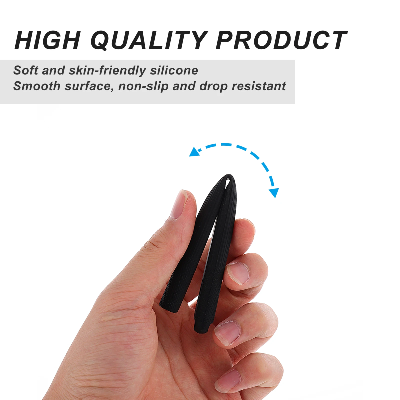 

2 Pcs Stylus Case Pen Falling-resistant Cover Practical Creative Tip Protective Lovely Cap Silicone Smooth