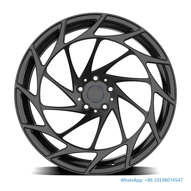 

Customized Multi-spoke One-piece Forged Aluminum Alloy Passenger Car Wheel Muscle Sport Racing Universal Rims