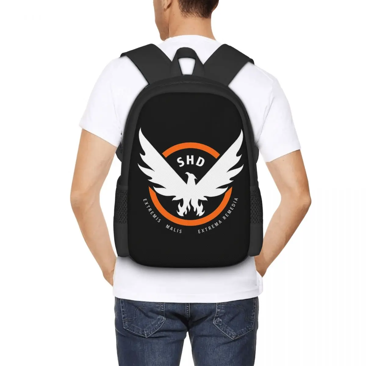 The Division Backpack Hot Sale Daypack Large Capacity Children BookBag School Bag Shoulder Bags for Men Women