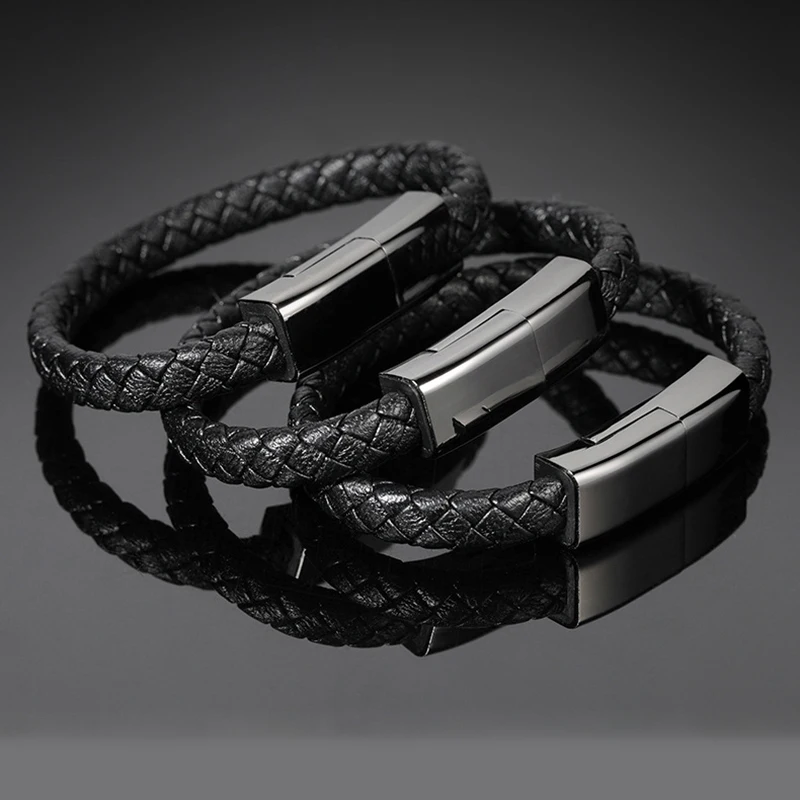 Creative Wristband Data Cable Fast Charging Portable Bracelet Style Suitable Type-C Interface Mobile Phones Computers Etc