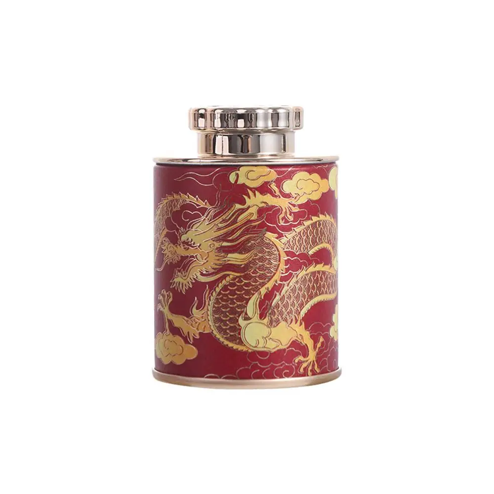 Storage Can Paper Empty Tea Tin Can Portable Mini Tea Canister Small Exquisite Tea Packaging Box Green Black Tea