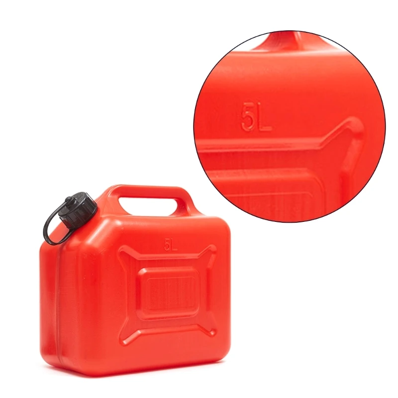 5L 10L Jerrycan Plastic Tanks Spare Petrol Oil JerryCan Car Motorcycle